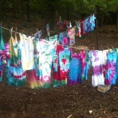 Our selection of tie dye
